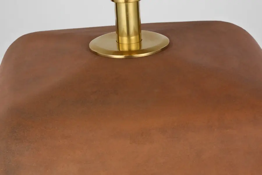 Artisan Terracotta Lamp Brings Warmth and Natural Texture to Any Space - Image 2