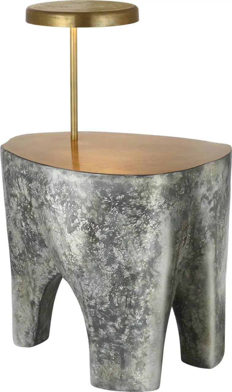 Lega 36" Sculpted Side Table Reading Floor Lamp - Image 15