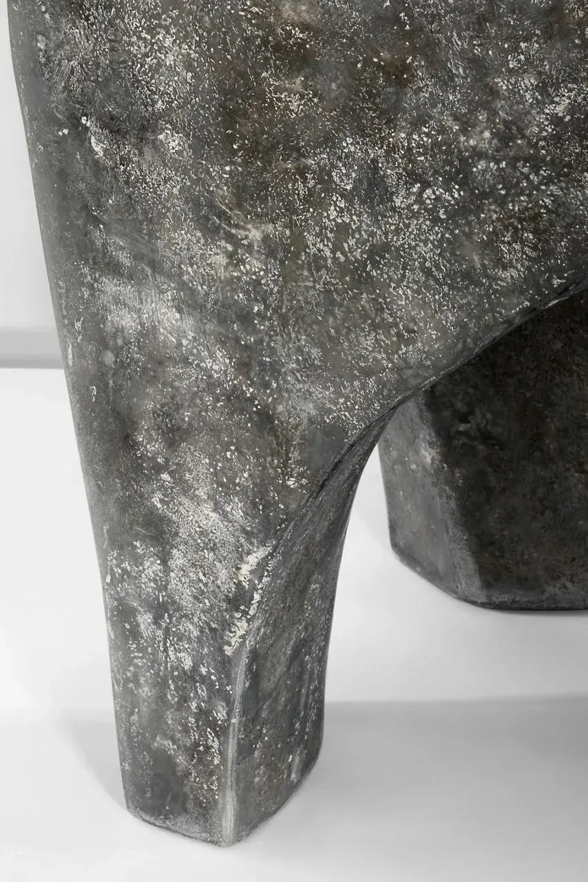Lega 36" Sculpted Side Table Reading Floor Lamp - Image 7