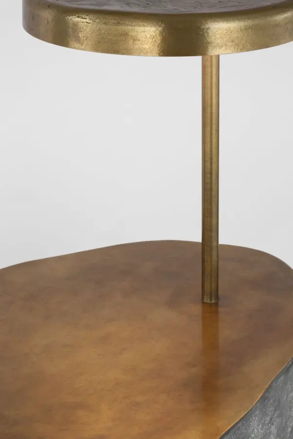 Lega 36" Sculpted Side Table Reading Floor Lamp - Image 8