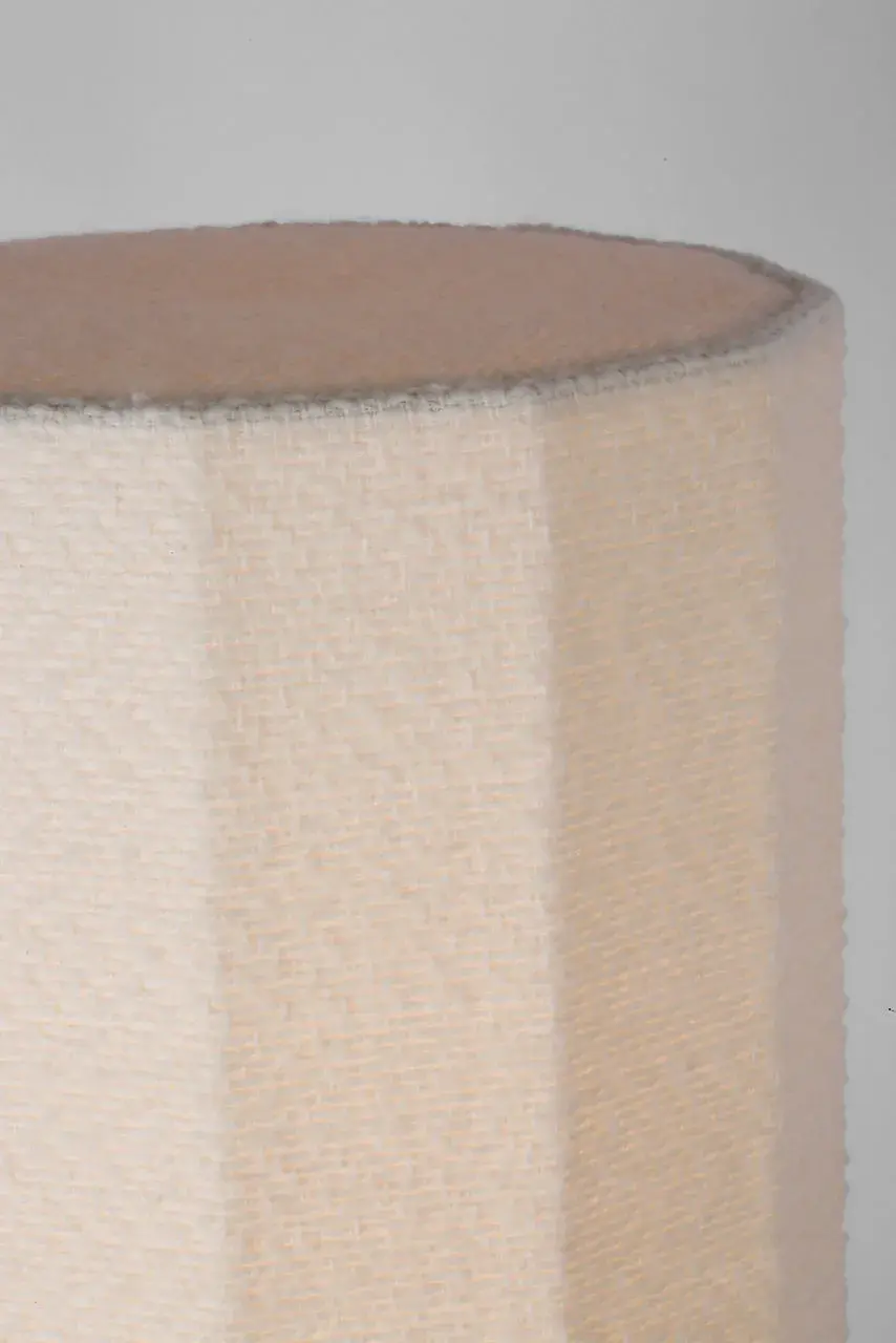 Sculptural Textured Table Lamp with Organic Contemporary Appeal - Image 4