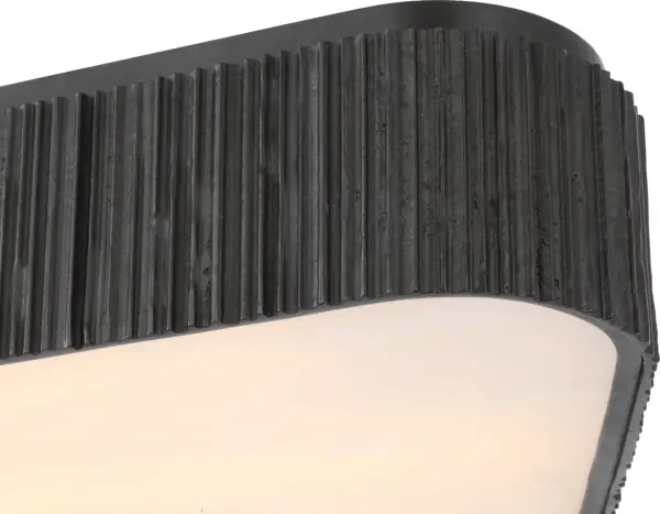 Sculptural Asymmetrical Design with Warm Alabaster Glow - Image 6