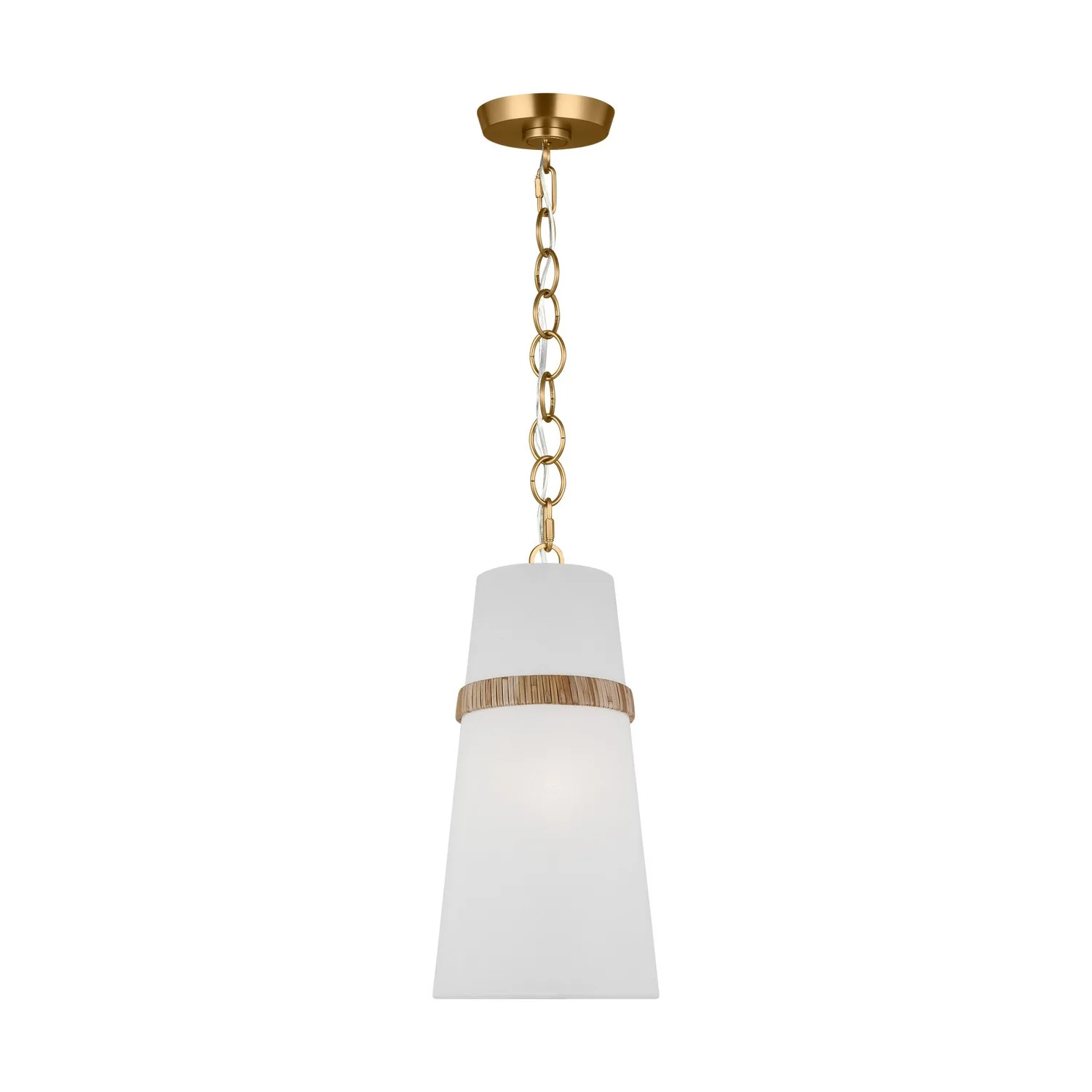 Cordtlandt One Light Pendant in Rattan