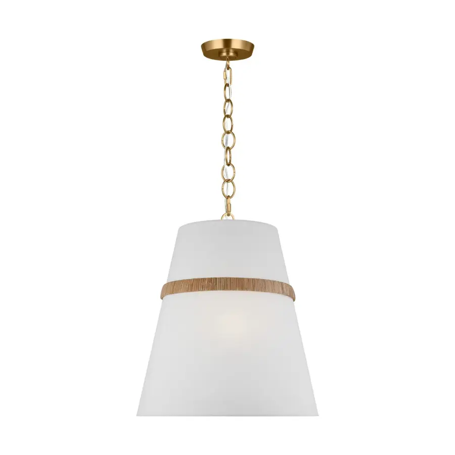 Cordtlandt Three Light Pendant in Rattan
