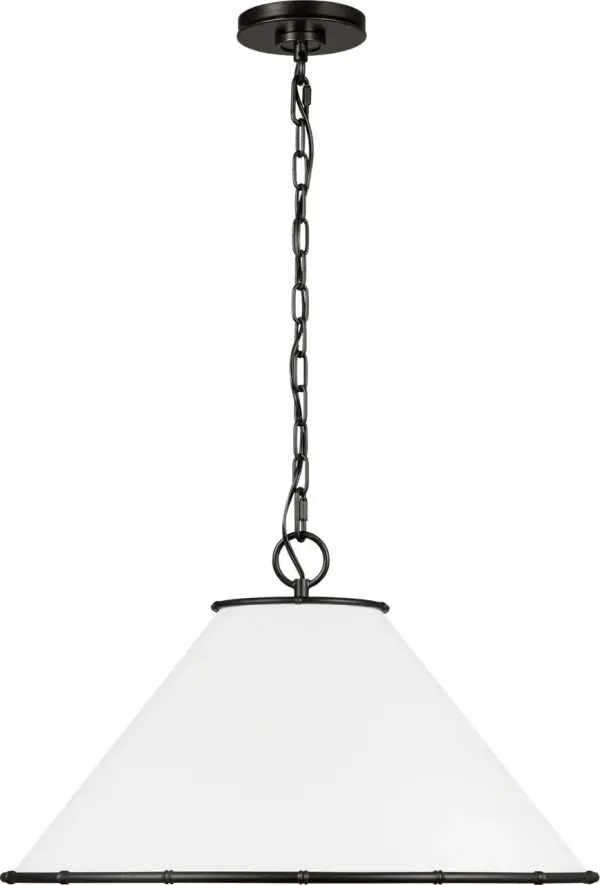 Aldric Medium Pendant in Aged Iron - Image 1