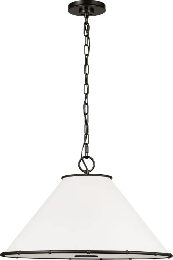 Aldric Medium Pendant in Aged Iron - Image 2
