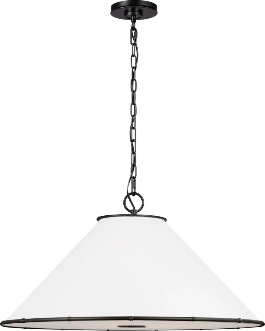 Aldric Large Pendant in Aged Iron - Image 2
