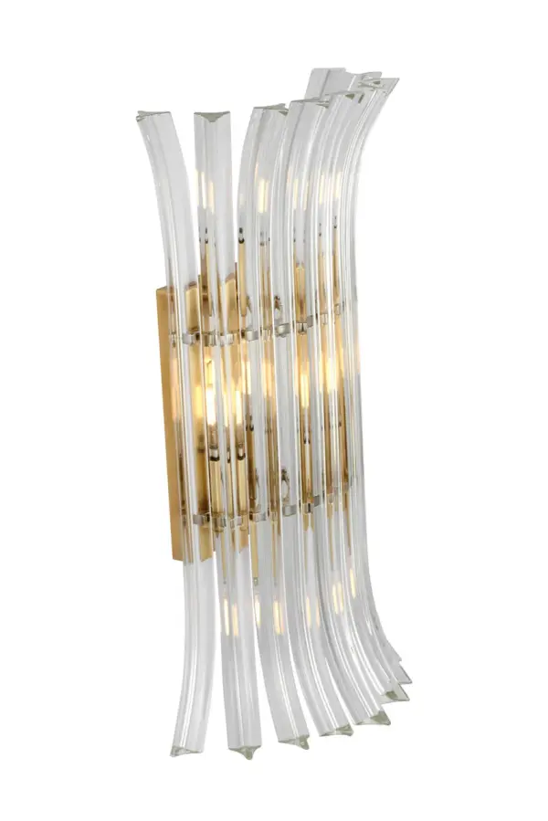 Rhine 21" Crystal Sconce in Hand-Rubbed Antique Brass - Image 7
