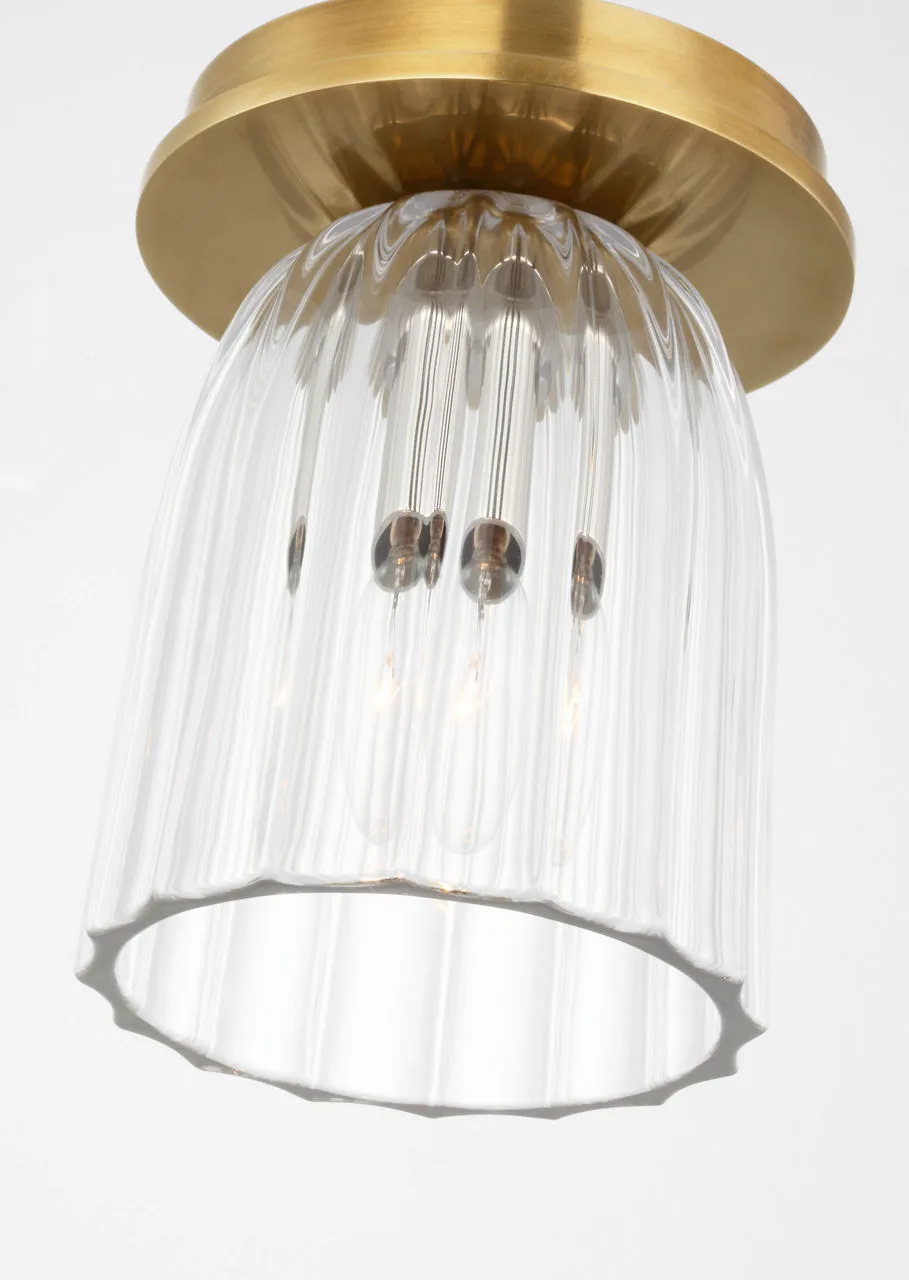 Visual Comfort Asalea Solitaire Flush Mount - Thumbnail 4