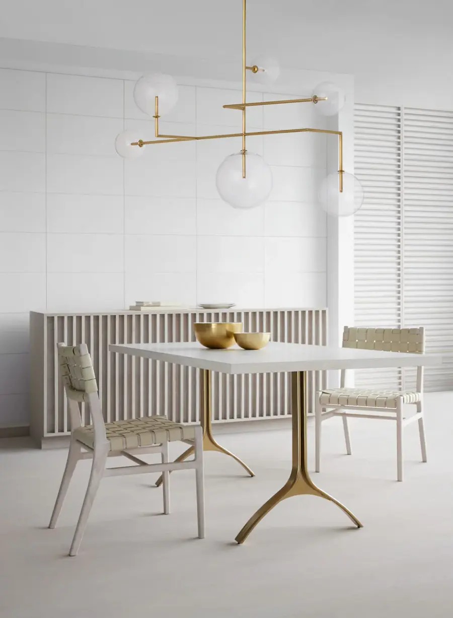 Linnea 26" Entry Chandelier in Hand-Rubbed Antique Brass with Clear Glass - Image 5
