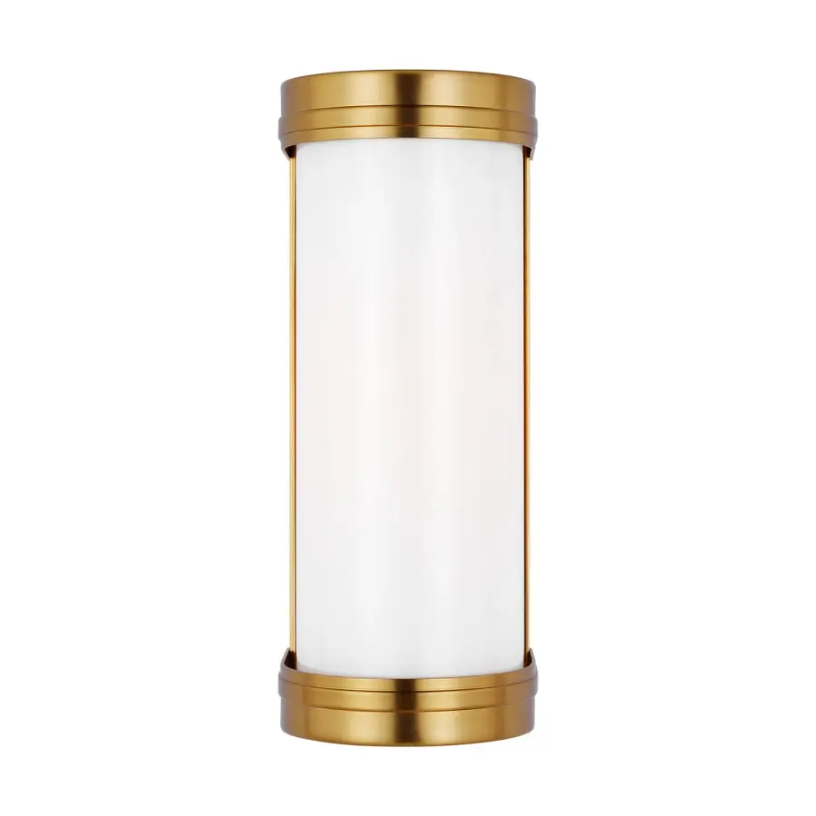 Ifran One Light Vanity in Burnished Brass