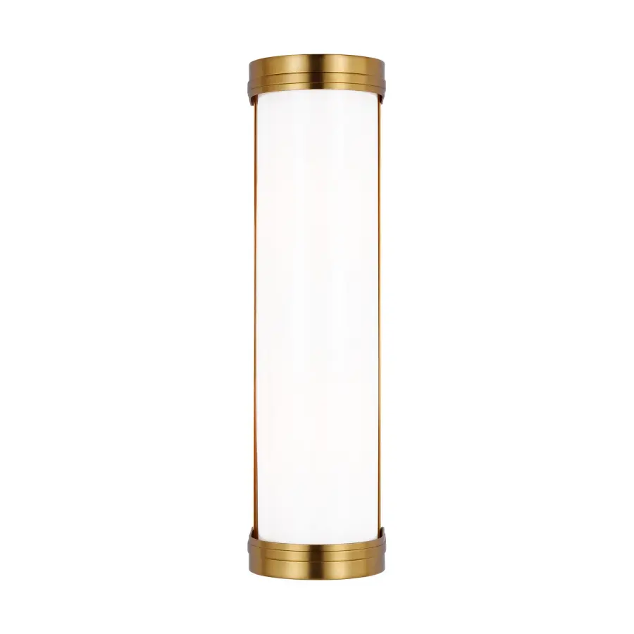 Ifran Two Light Vanity in Burnished Brass