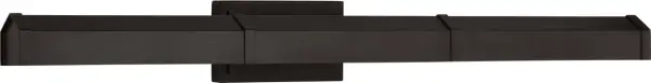 The Granby picture light by Alexa Hampton combines traditional elegance with modern design elements. Its adjustable shade and bump-out architectural detail provide optimal artwork illumination while adding sophistication to any space. - alternate view