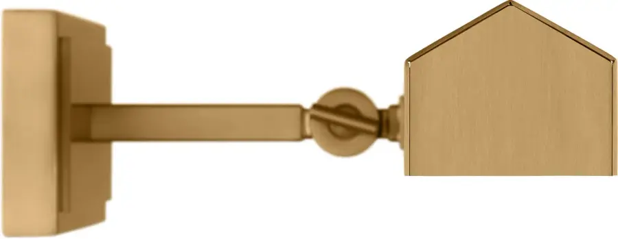 Granby Two Light Picture Light in Burnished Brass - Image 7