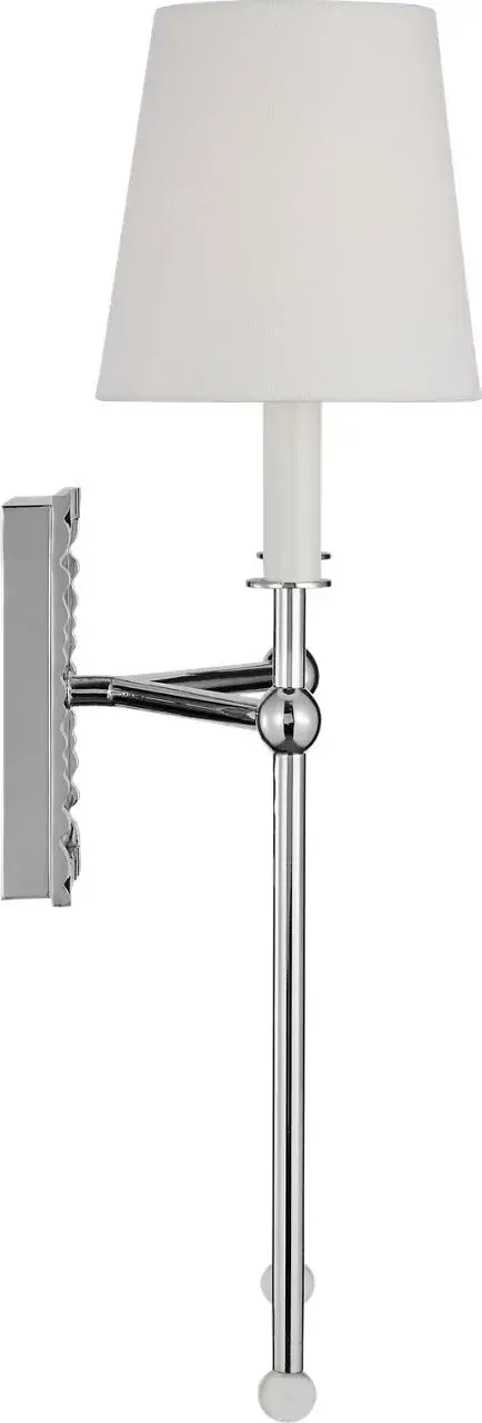 Baxley Two Light Wall Sconce in Polished Nickel - Image 3