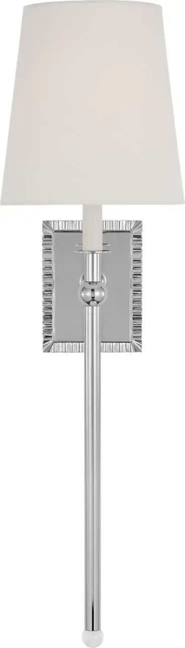 Baxley One Light Wall Sconce in Polished Nickel - Image 1