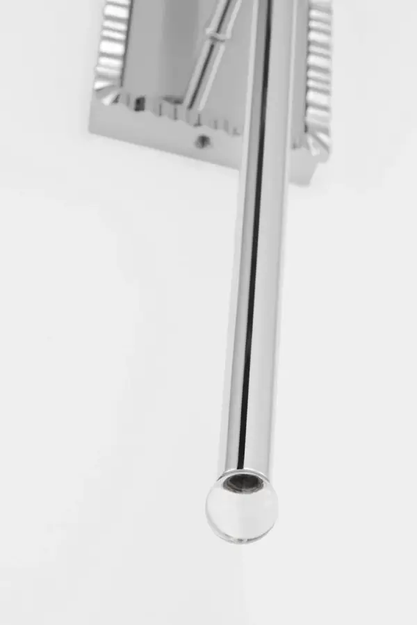 Baxley One Light Wall Sconce in Polished Nickel - Image 4