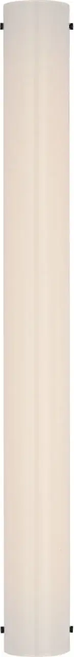 Classic 30" Bronze Bath Light with Elegant White Glass Shades - Image 1