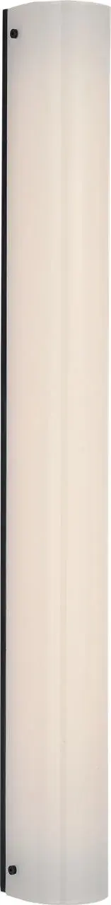 Classic 30" Bronze Bath Light with Elegant White Glass Shades - Image 2