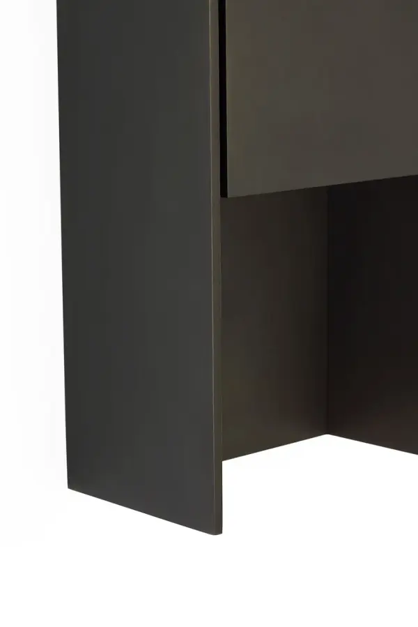 Align 25" Shielded Wall Light in Blackened Stainless - Image 3