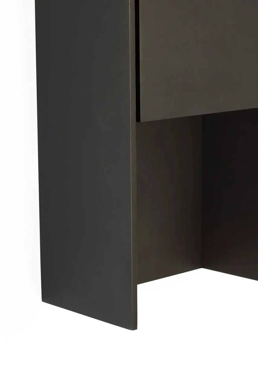 Align 25" Shielded Wall Light in Blackened Stainless - Image 3