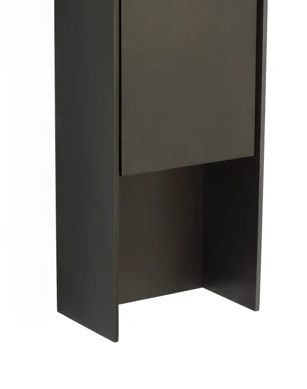 Align 41" Shielded Wall Light in Blackened Stainless - Image 4