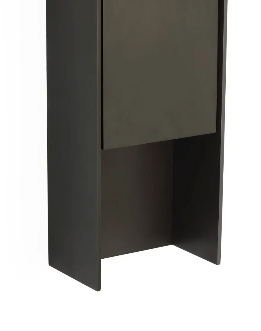 Align 41" Shielded Wall Light in Blackened Stainless - Image 4