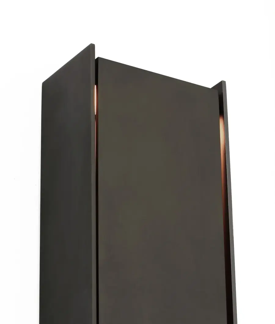 Align 41" Shielded Wall Light in Blackened Stainless - Image 5