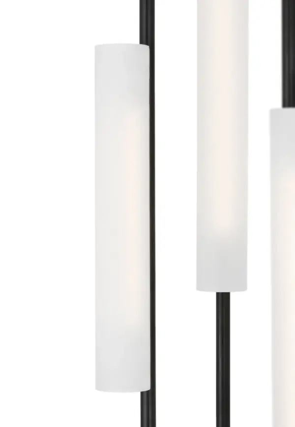 Windchime 12" 3-Light Chandelier in Bronze - Image 3