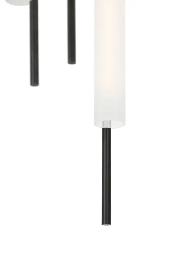 Windchime 12" 3-Light Chandelier in Bronze - Image 5