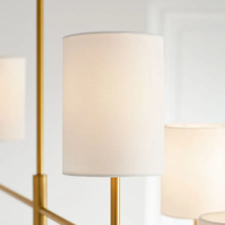 Key Large Chandelier in Burnished Brass - Image 10