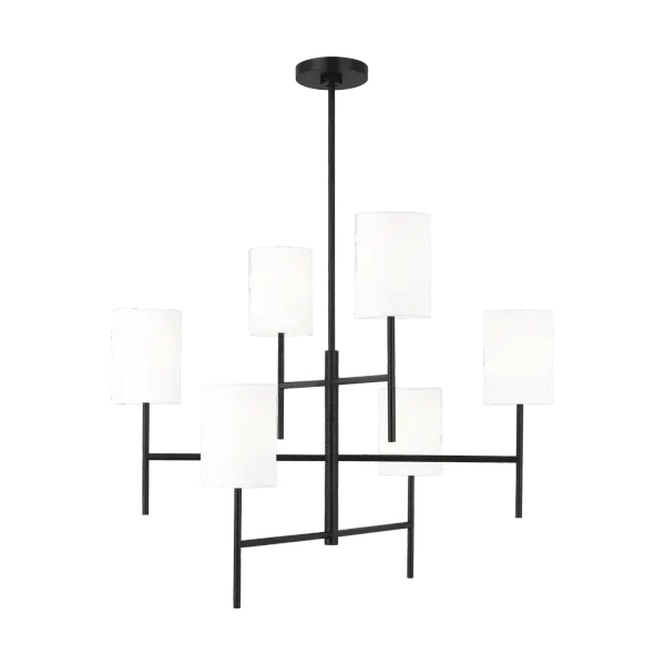 Key Large Chandelier in Midnight Black - Image 3