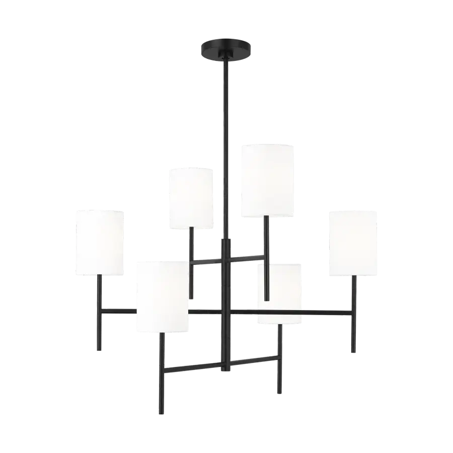 Key Large Chandelier in Midnight Black - Image 3