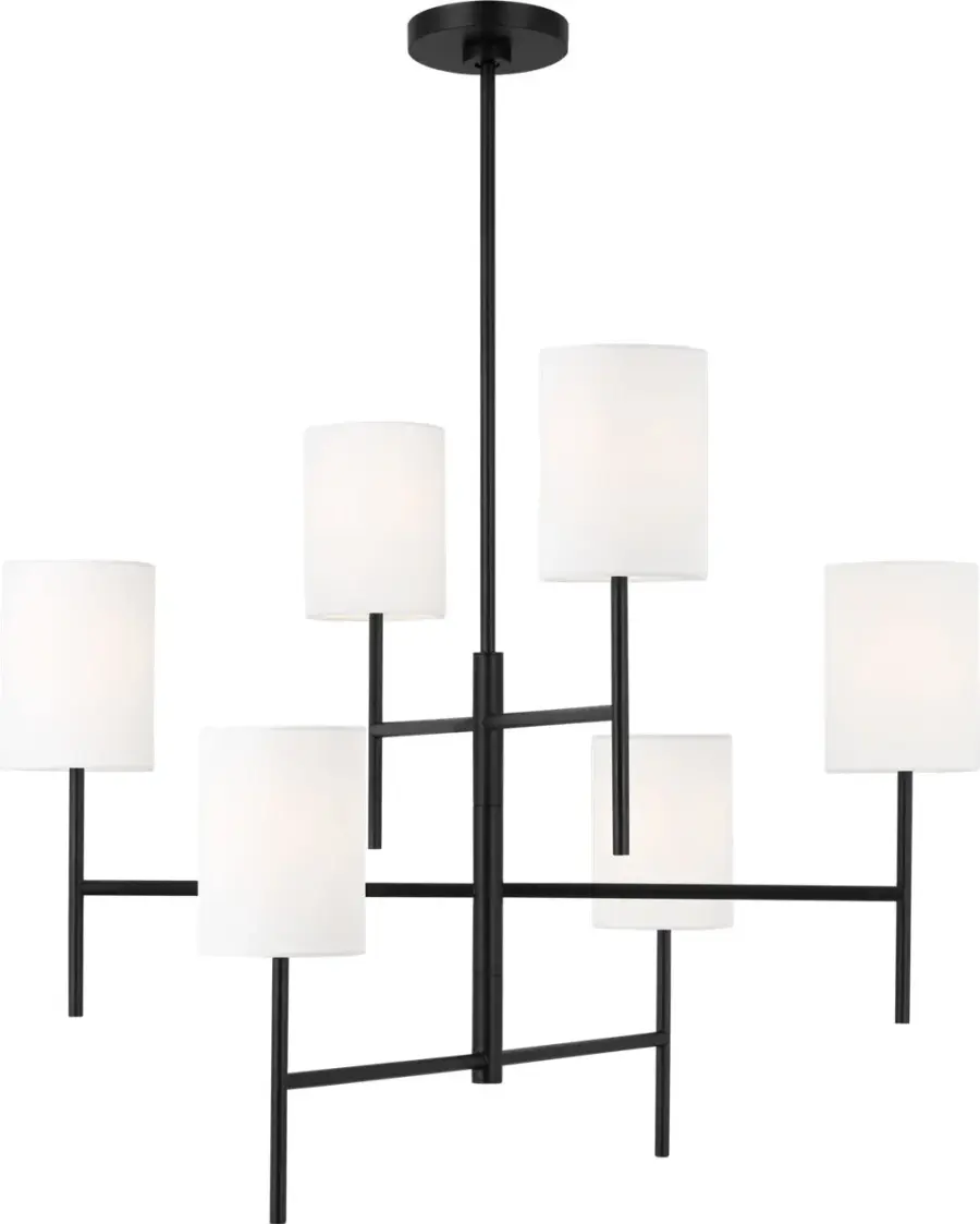 Key Large Chandelier in Midnight Black - Image 4