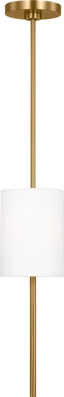 Key Medium Linear Chandelier in Burnished Brass - Image 4