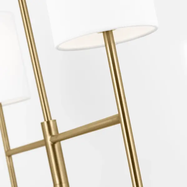 Key Medium Chandelier in Burnished Brass - Image 7