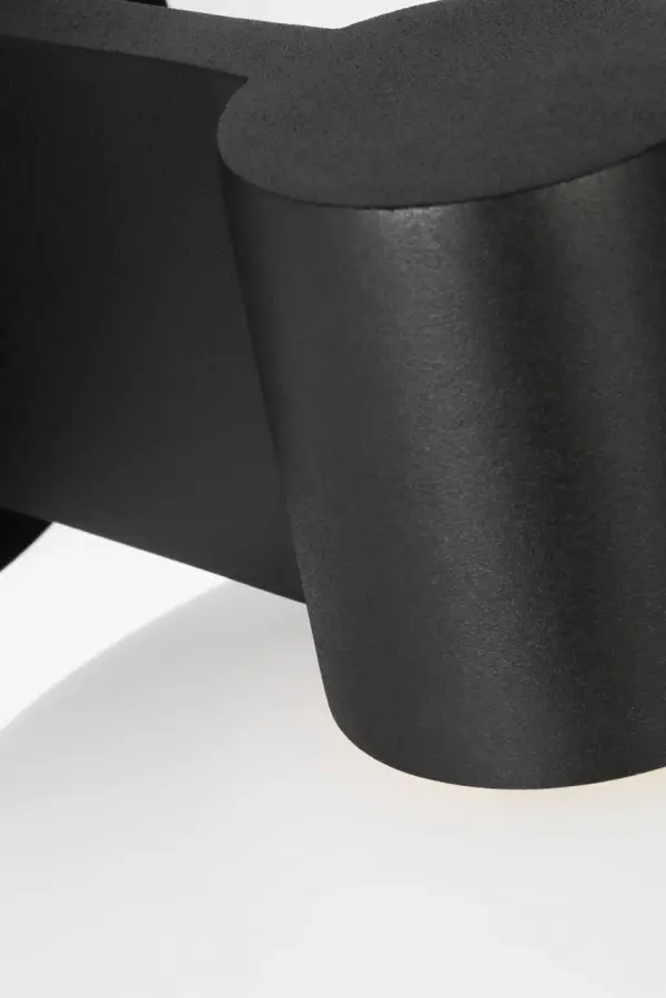 Focal Small LED Sconce in Textured Black - Image 5