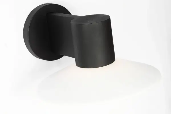 Focal Medium LED Sconce in Textured Black - Image 4