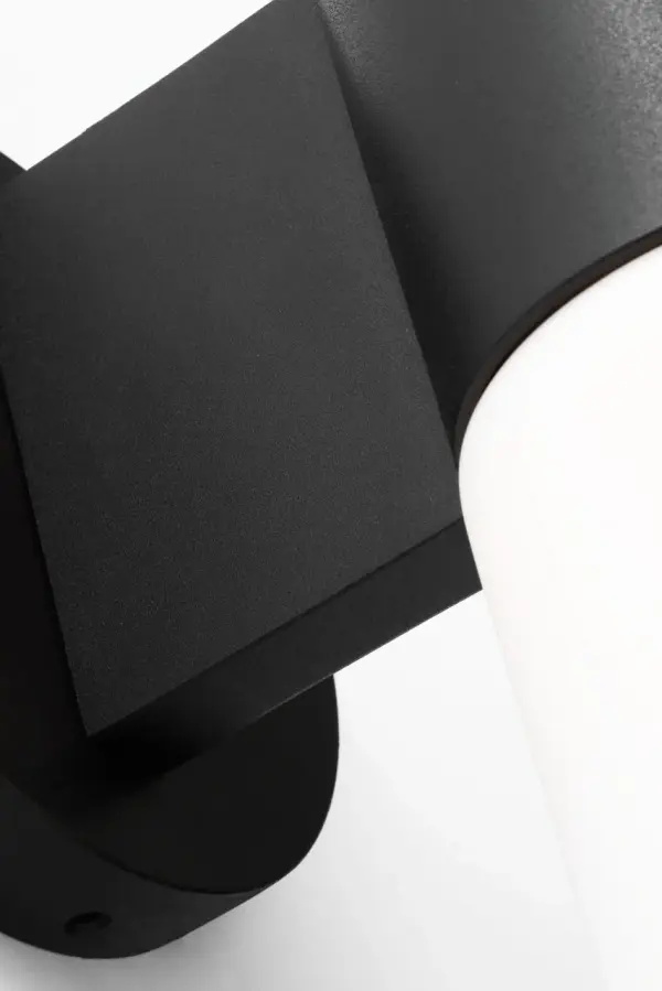 Focal Short LED Outdoor Wall Sconce - Image 4