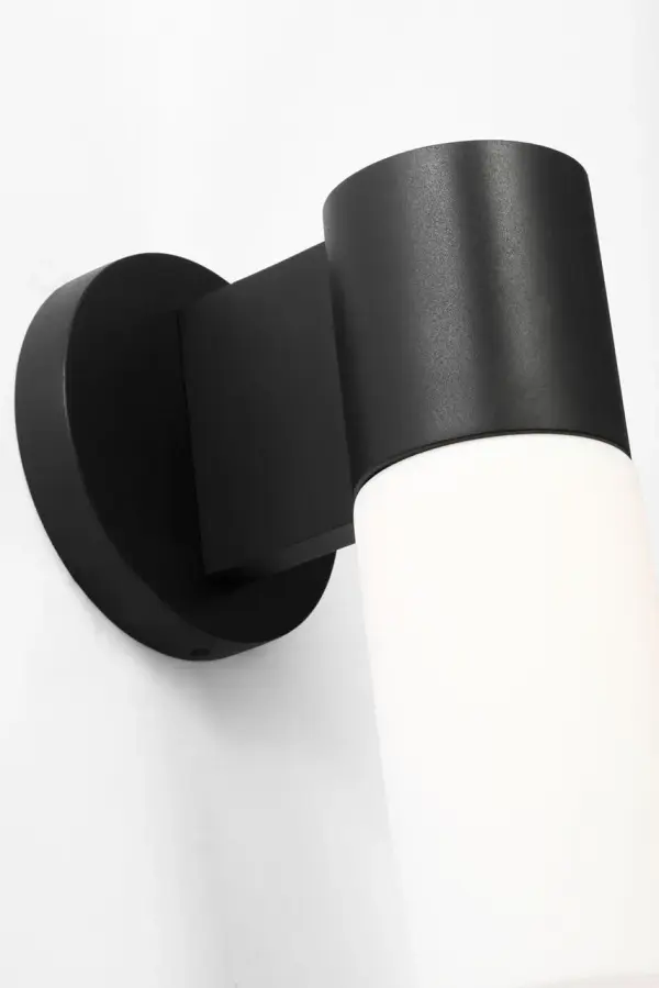 Focal Short LED Outdoor Wall Sconce - Image 5