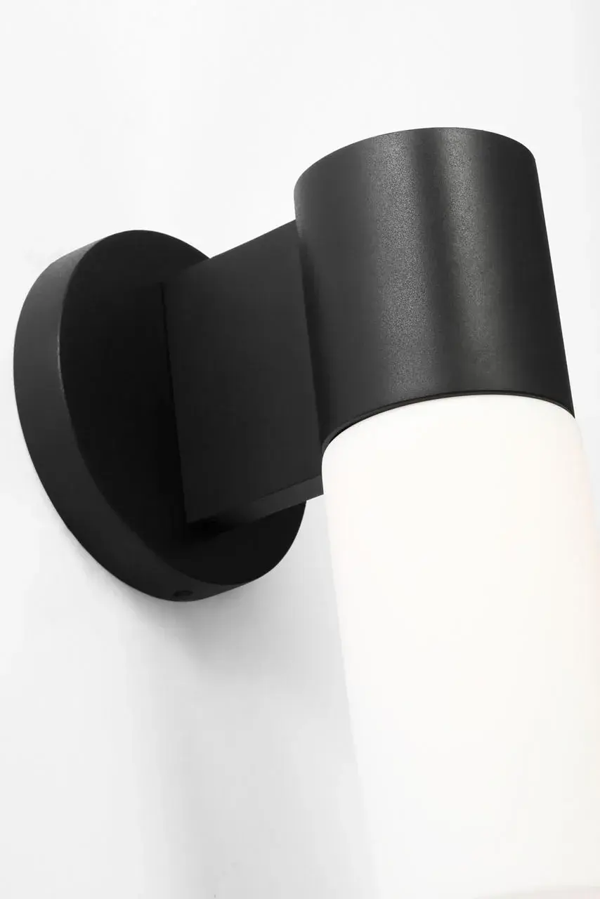 Focal Short LED Outdoor Wall Sconce - Image 5