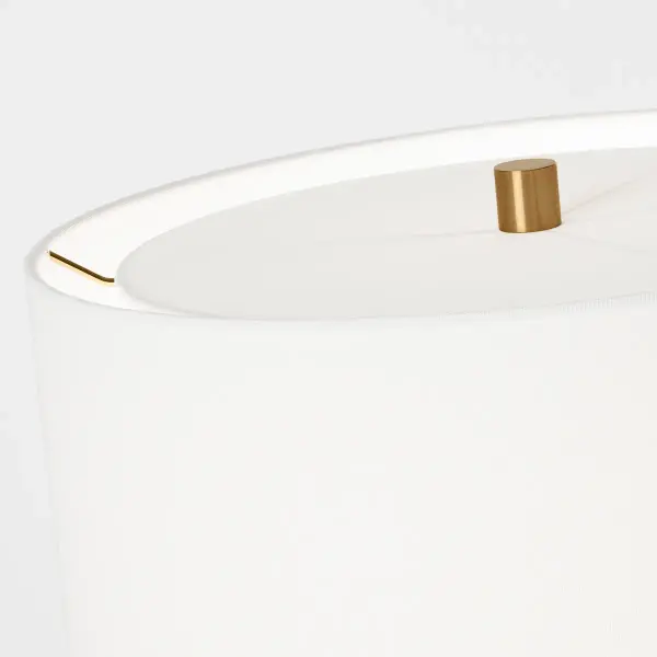 Sophisticated Ceramic Table Lamp with Designer Pedigree - Image 3