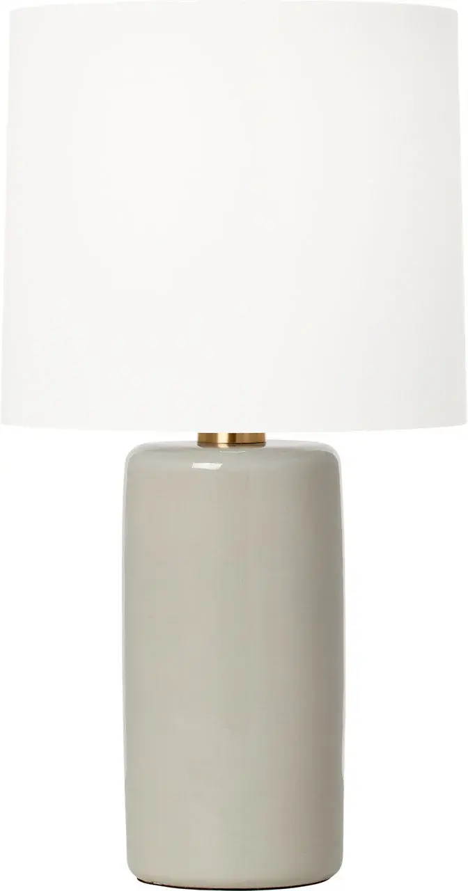 Shanghai Table Lamp in Shellish Gray - Image 1