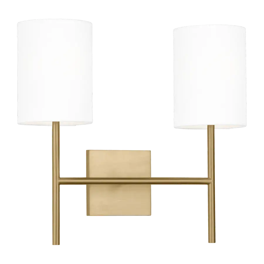 Key Medium Sconce in Burnished Brass - Image 1