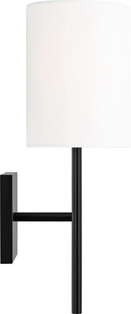 Key Medium Sconce in Midnight Black - Image 4