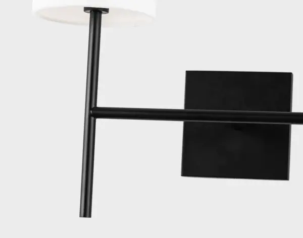 Key Medium Sconce in Midnight Black - Image 6