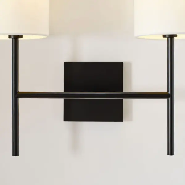 Key Medium Sconce in Midnight Black - Image 9