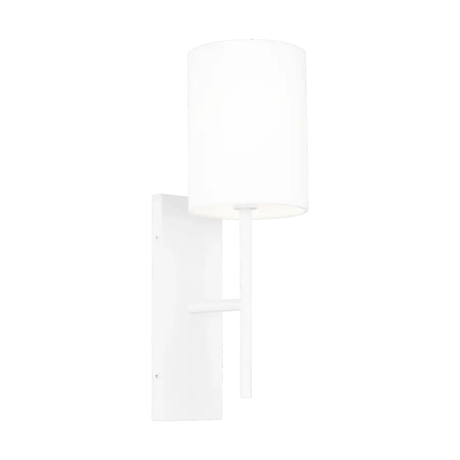 Key Small Sconce in Matte White - Image 1