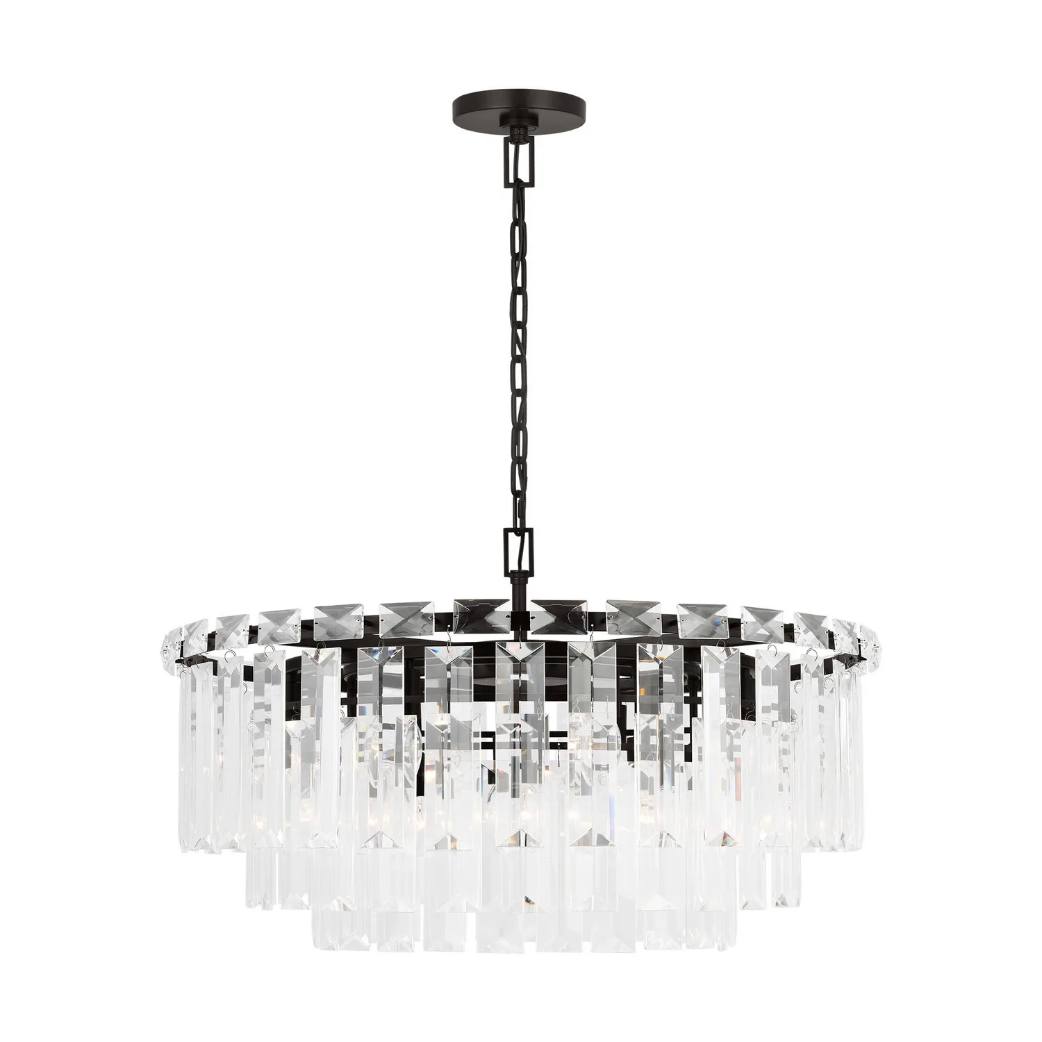 Arden 16-Light Chandelier in Aged Iron