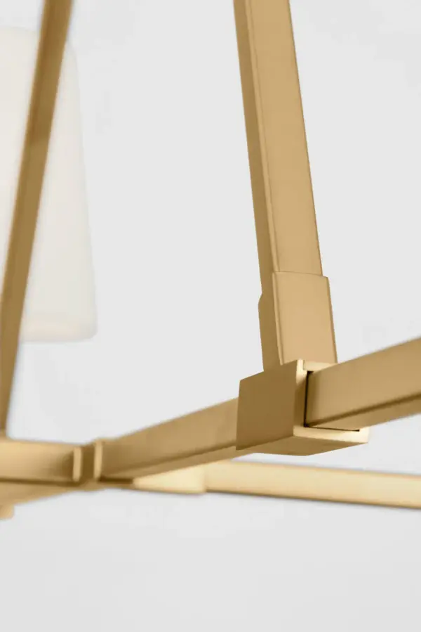 Perth Extra Large Chandelier in Burnished Brass - Image 4